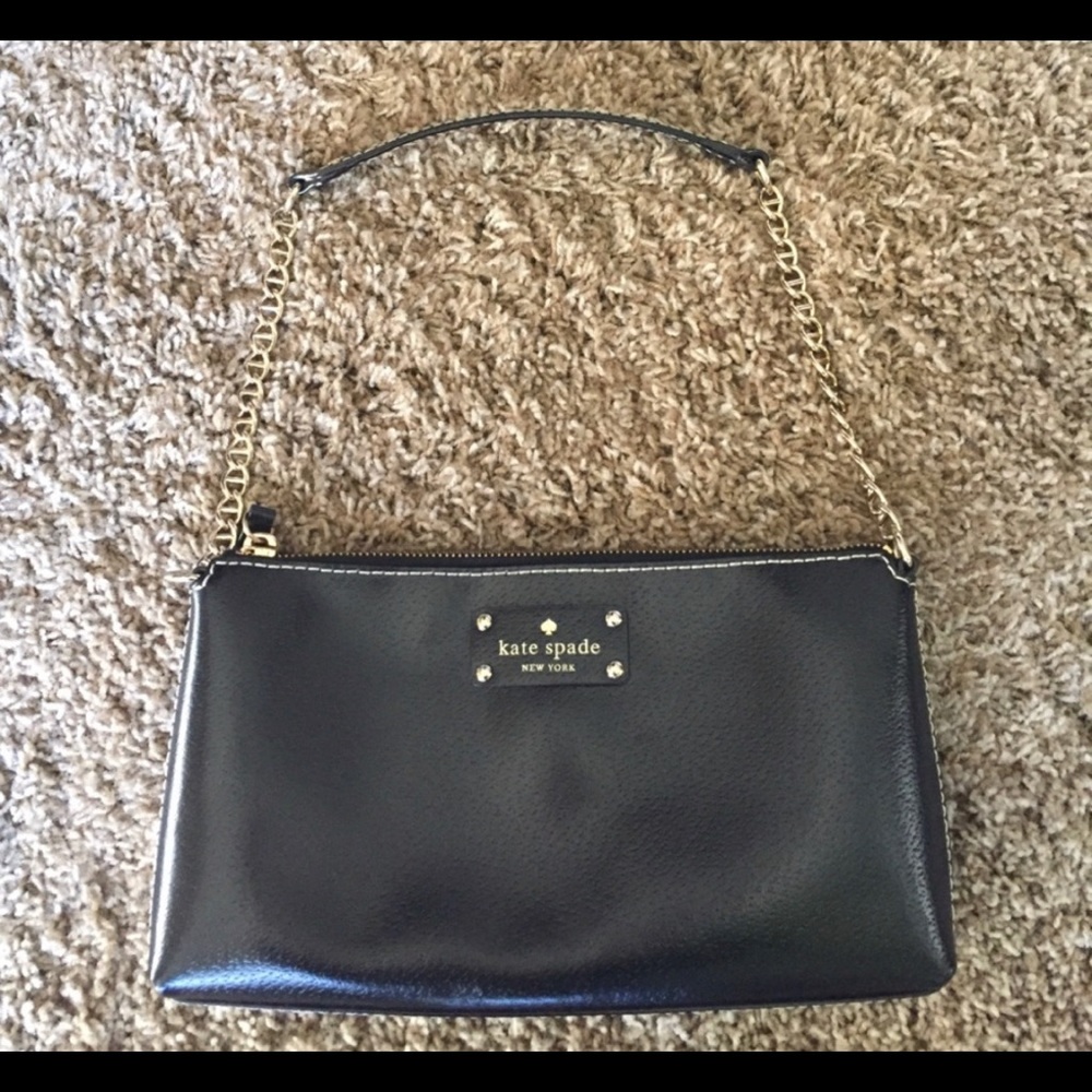 Authentic Black Kate Spade ♠️ Clutch/Purse!